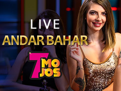 Layar Casino Hold'em yang menampilkan kartu pemain dan dealer dengan jelas